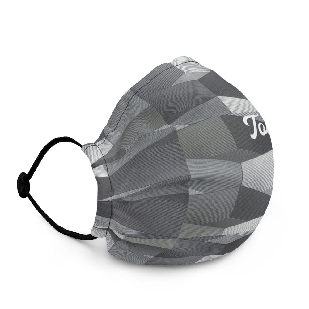 Grey-Tile Premium face mask