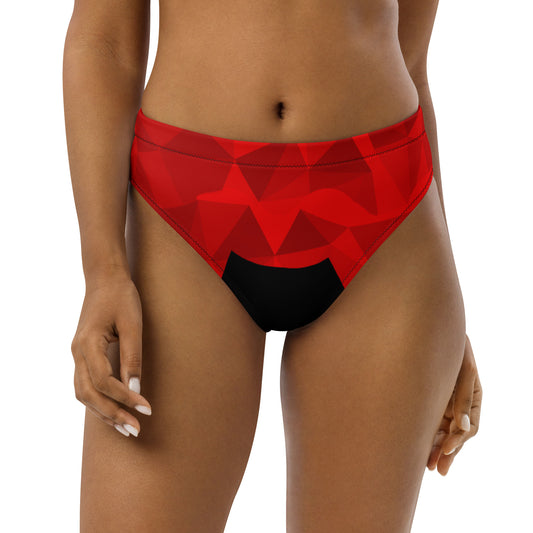 ToughLane Tropical Wave high-waisted bikini bottom