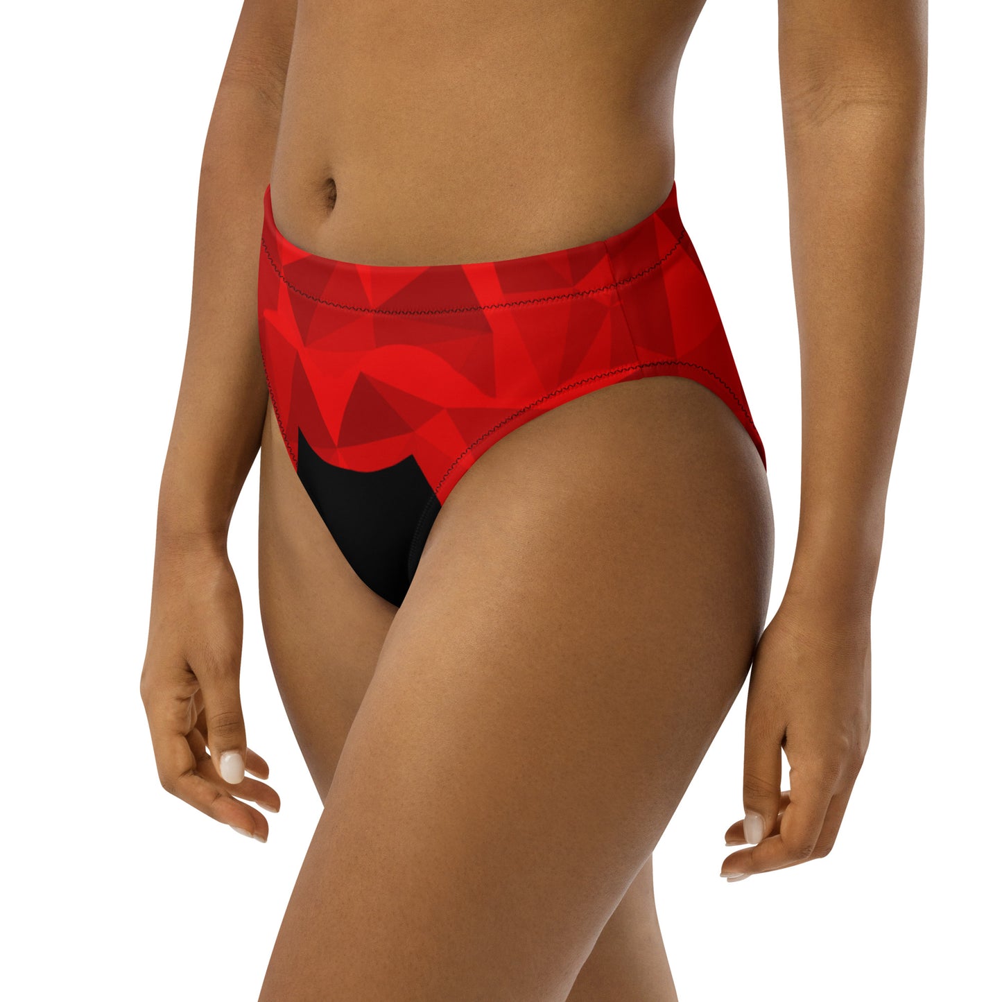 ToughLane Tropical Wave high-waisted bikini bottom