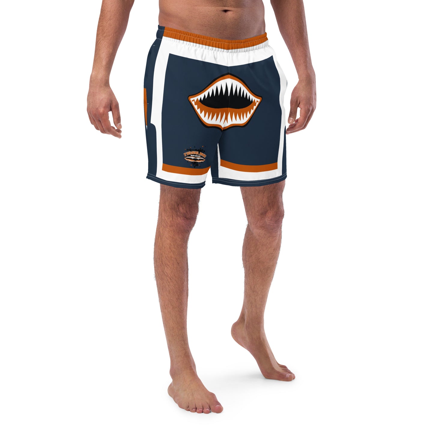 Savage shark teeth ToughLane Men's swim trunks